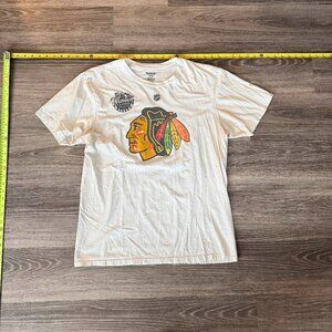 Reebok Chicago Blackhawks Andrew Shaw #65 Winter Classic 2015 Tee Men’s Large